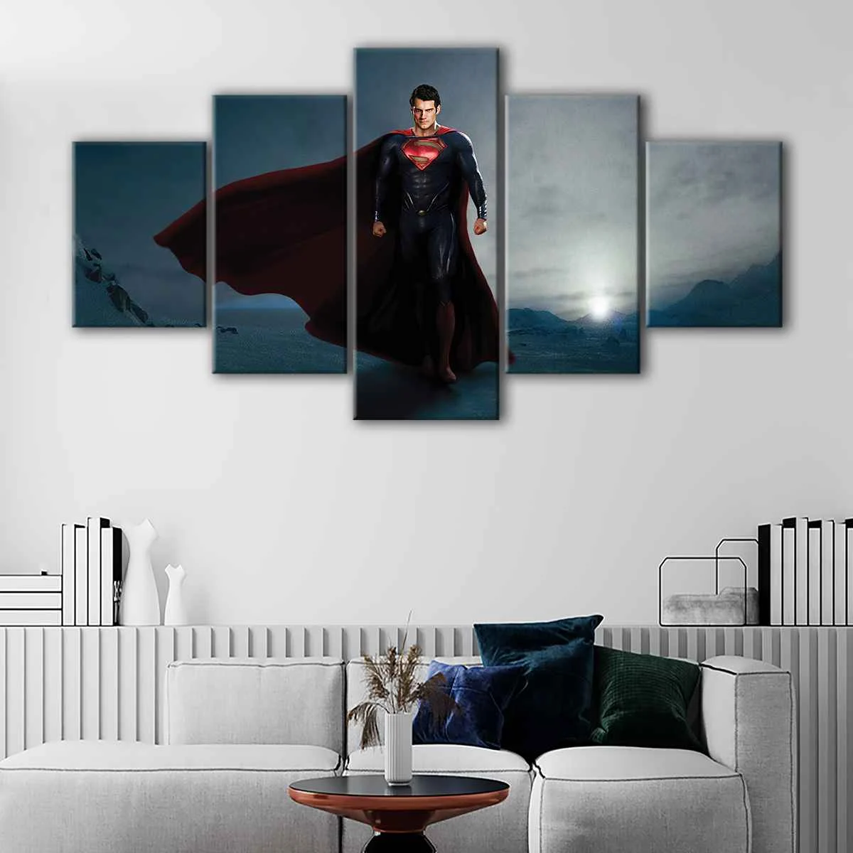 Superman canvas art