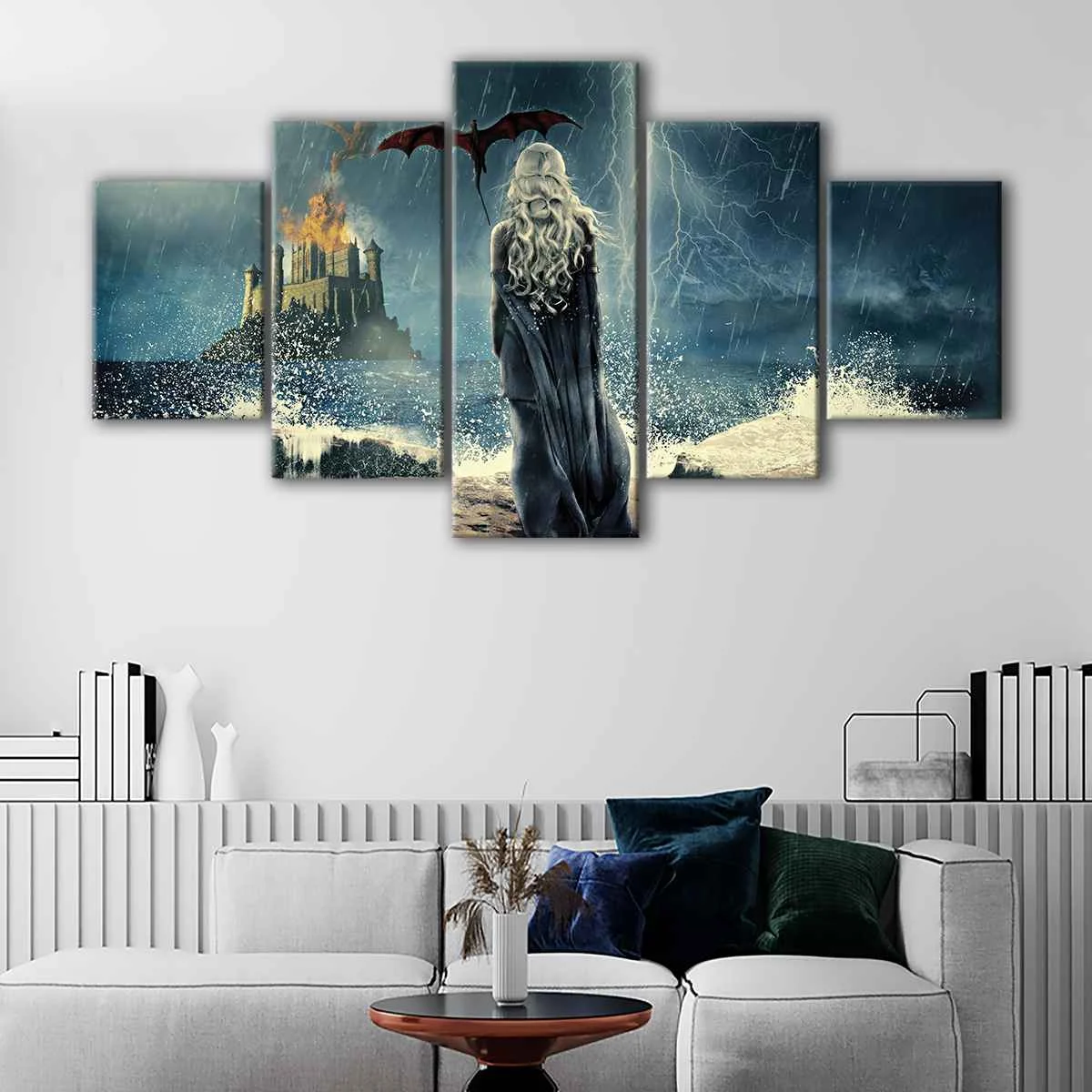 The Dragon Queen canvas art