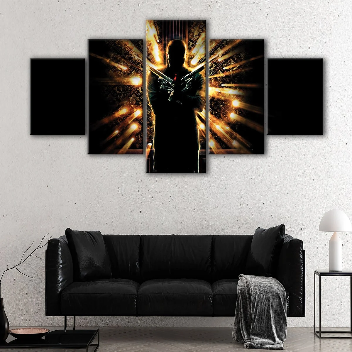 The Hitman canvas art