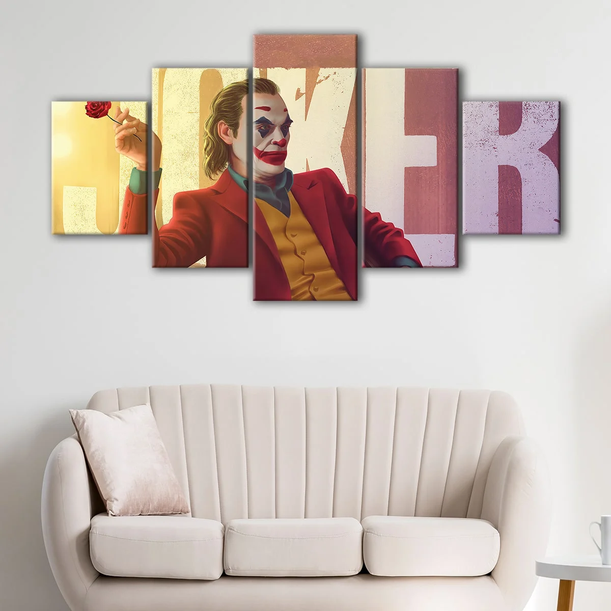 The Joker canvas art