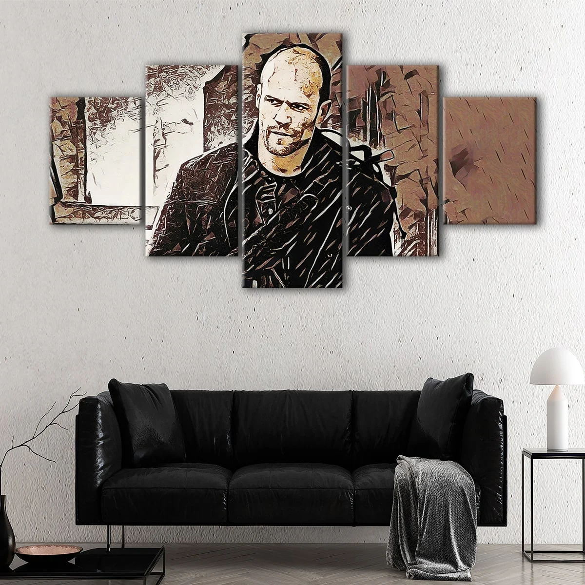 The Transporter canvas art