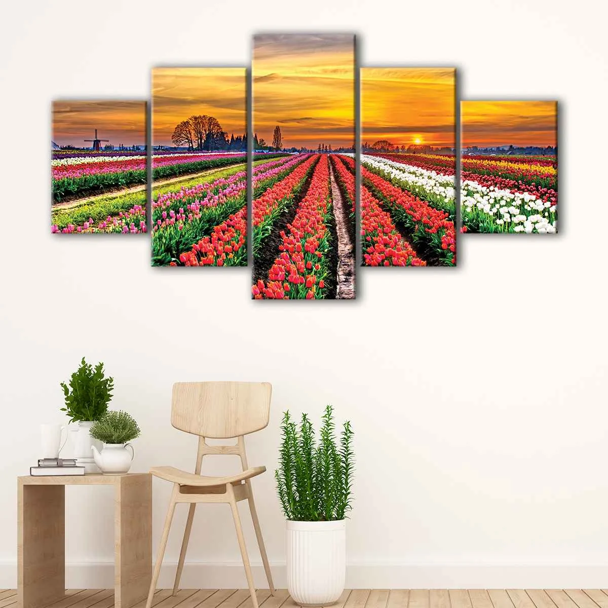 Tulip Field canvas art