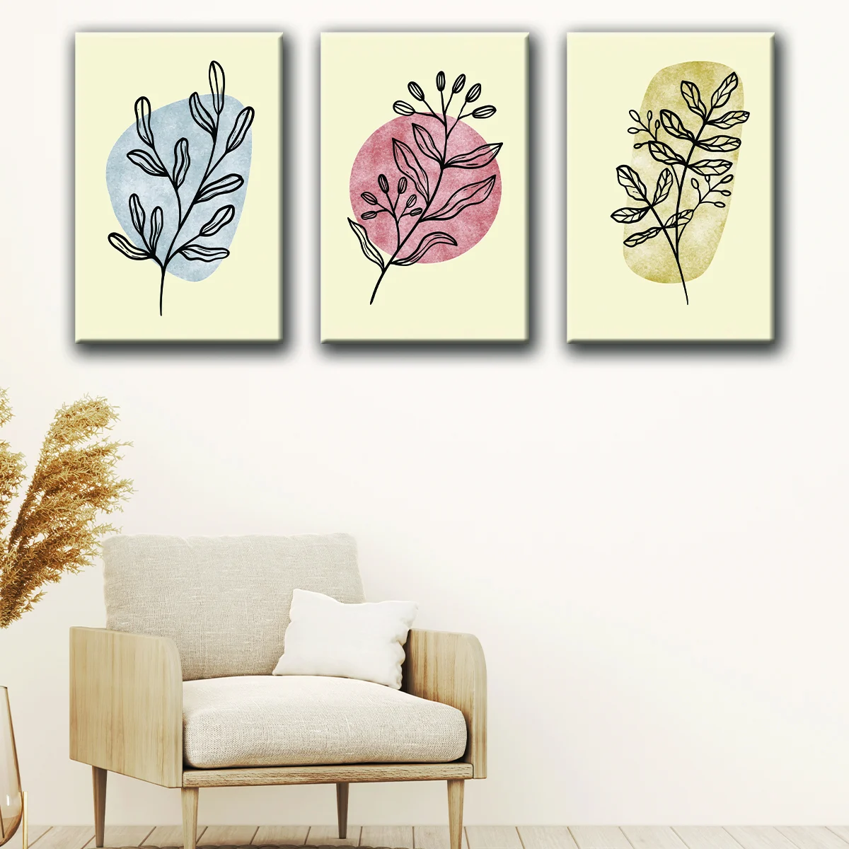 Boho Plants canvas art