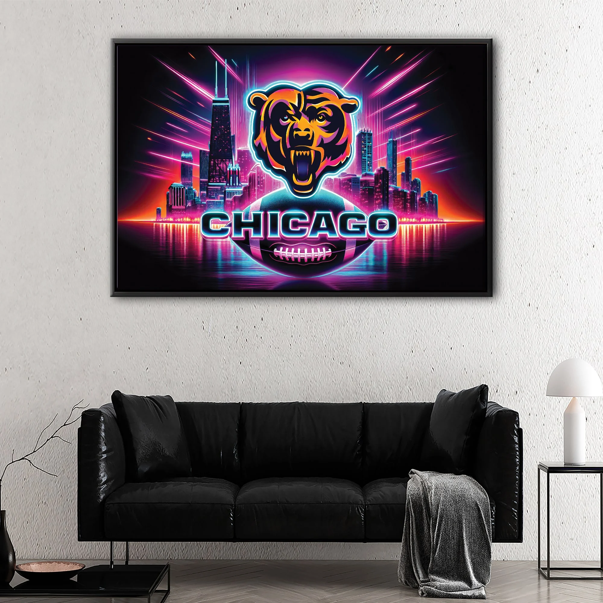 Chicago Bears canvas art