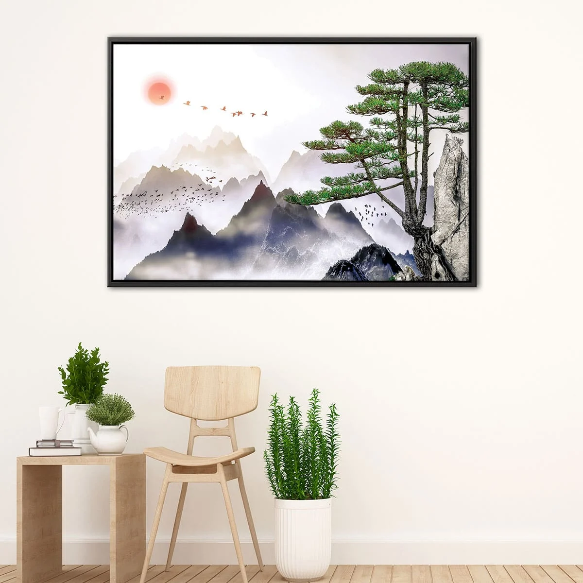 Chinese Mountain Fog canvas art