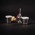 Copper and Porcelain Coffee Gift Set - Image 3