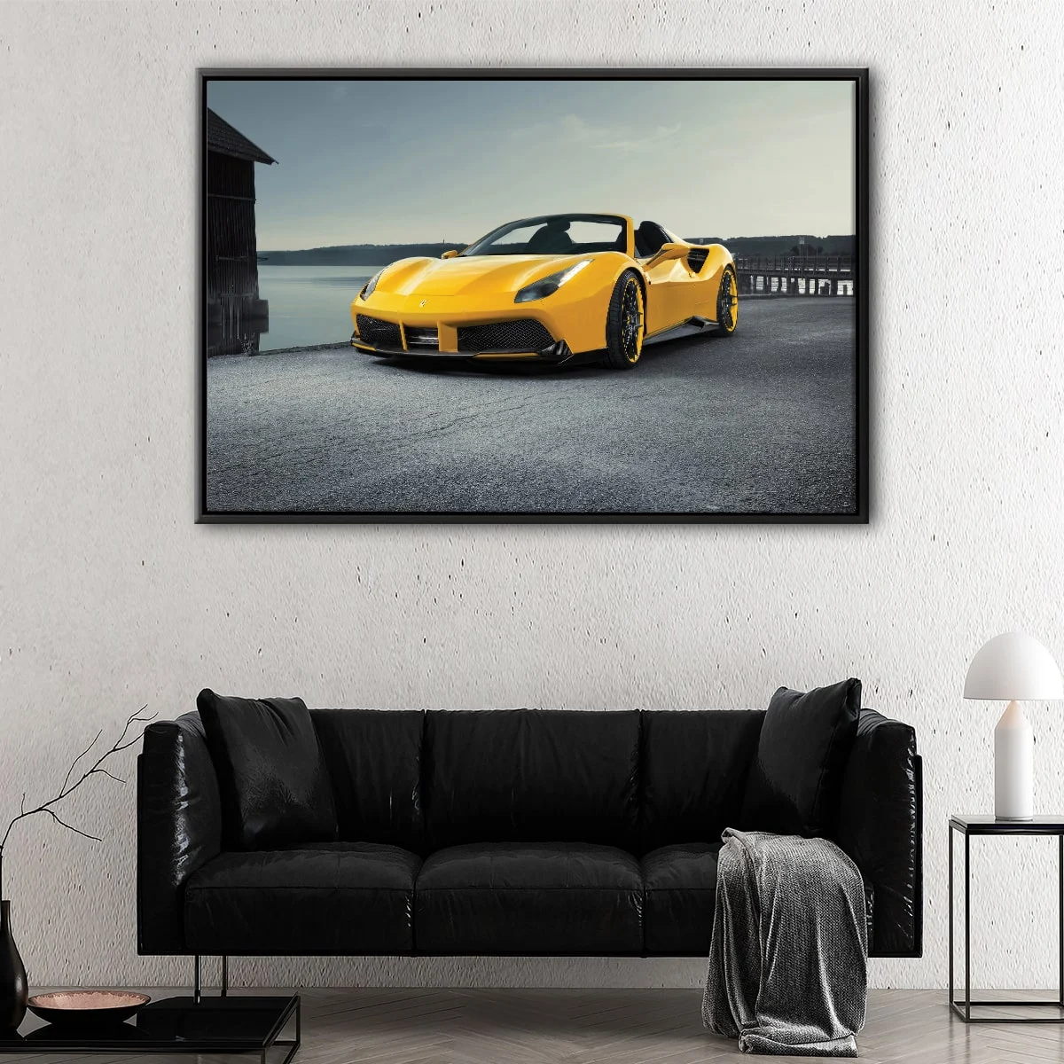 Ferrari 488 GTB canvas art