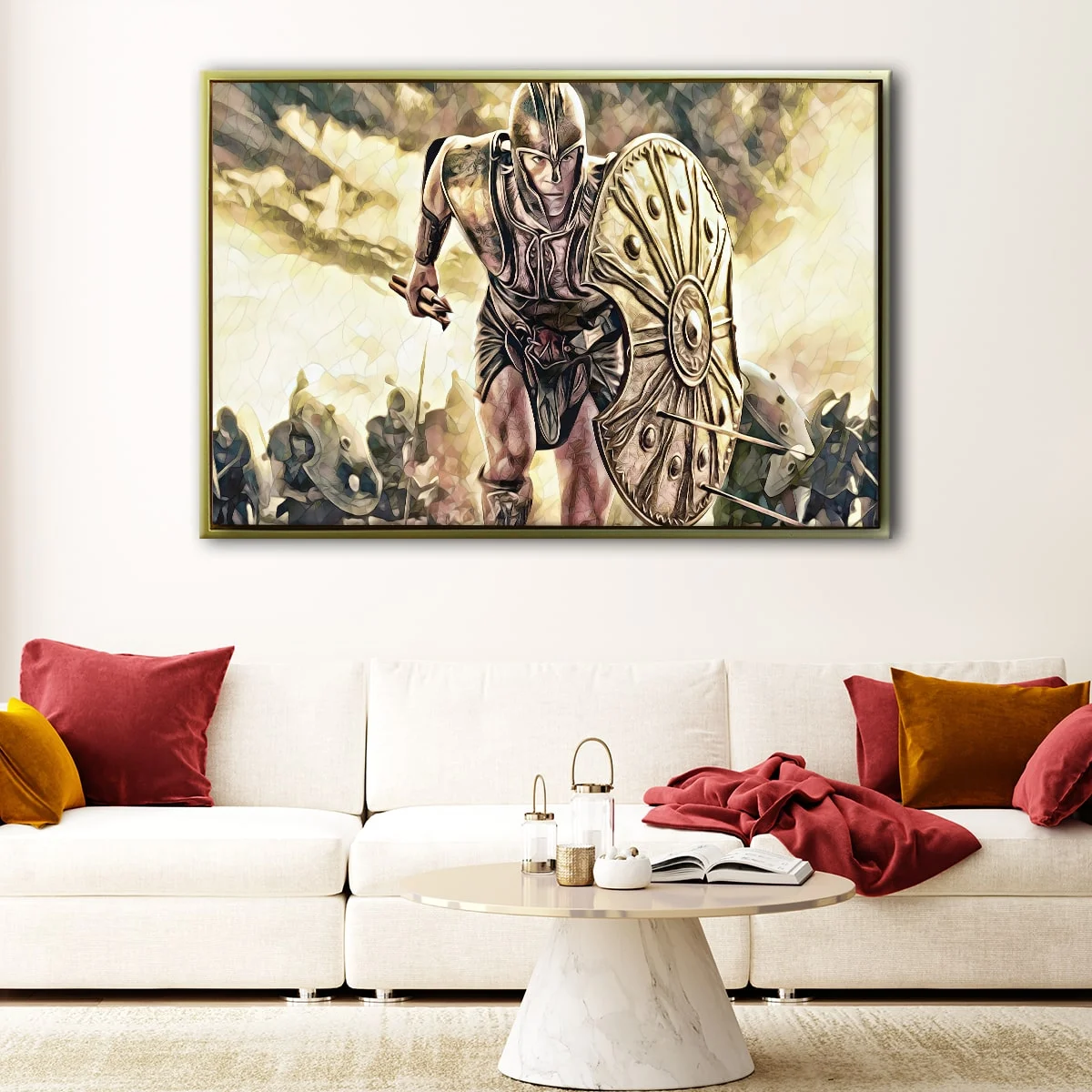 Glorious Achilles canvas art