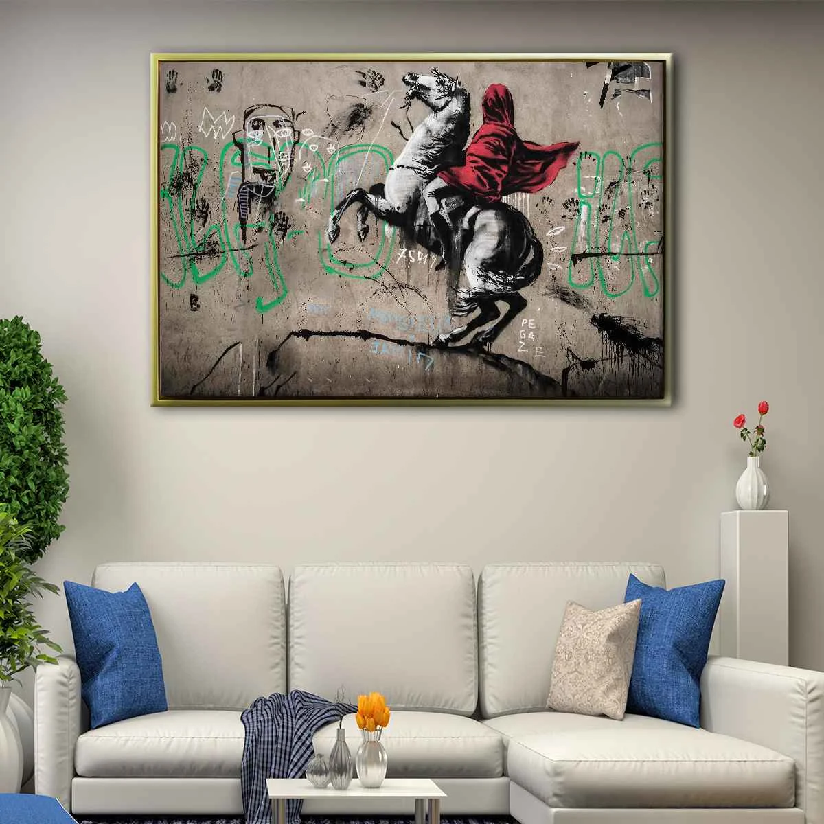 Horse Rider canvas art
