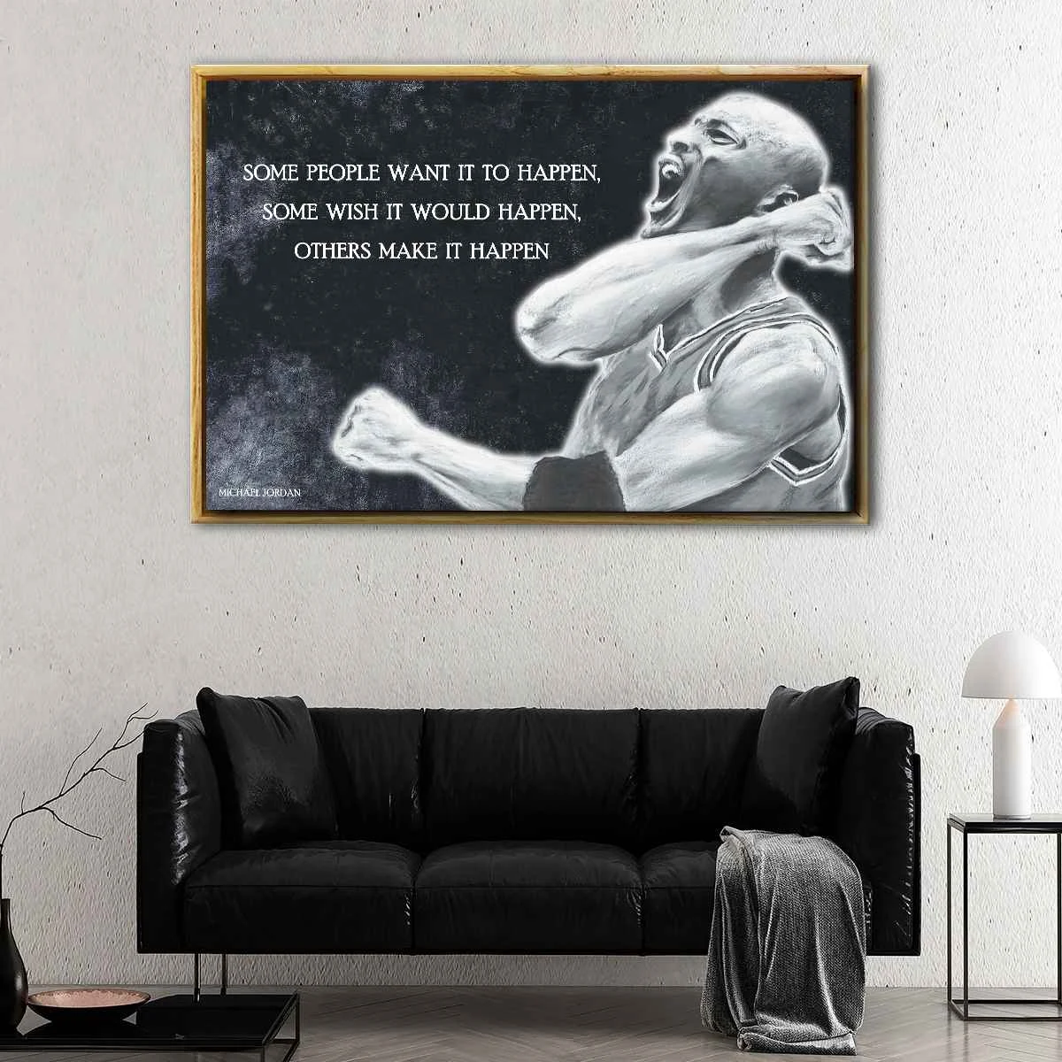 Michael Jordan Quote canvas art