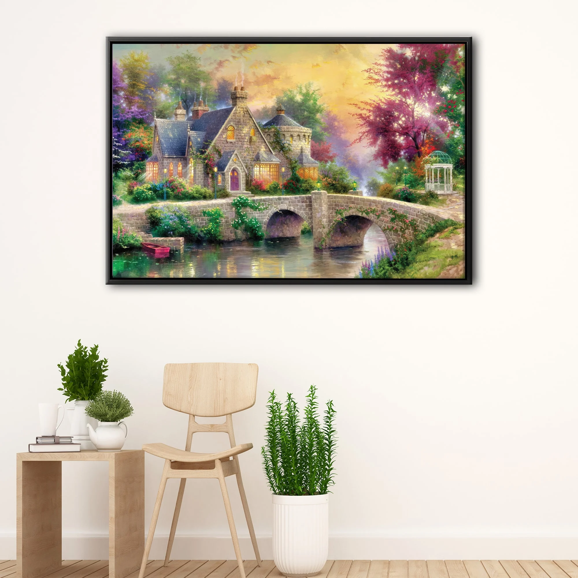 Lamplight Manor canvas art
