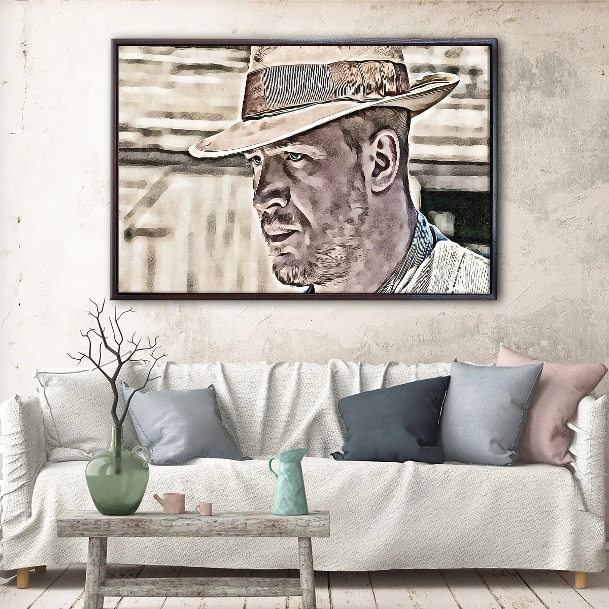 Lawless canvas art