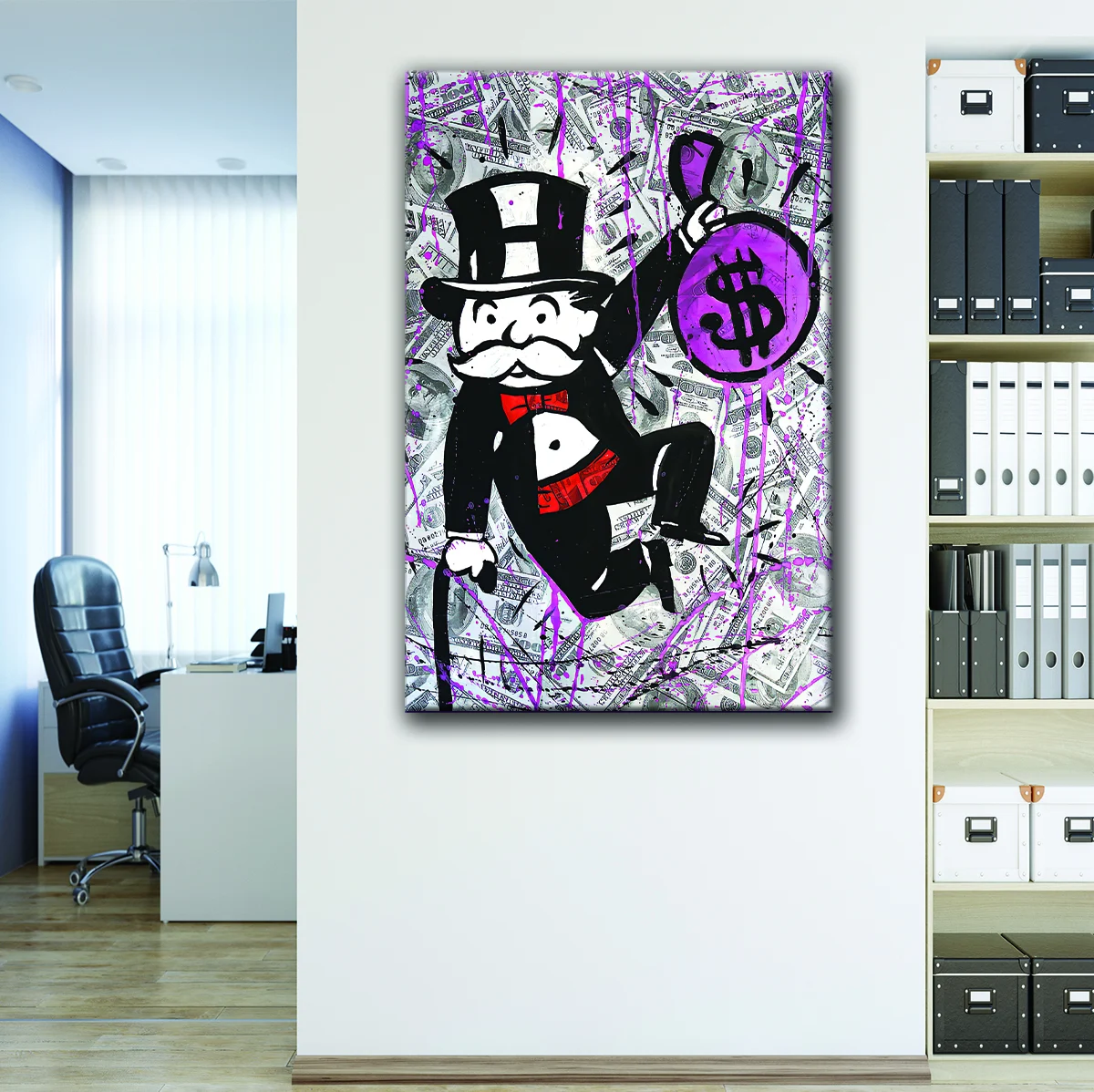 Monopoly Millionaire canvas art