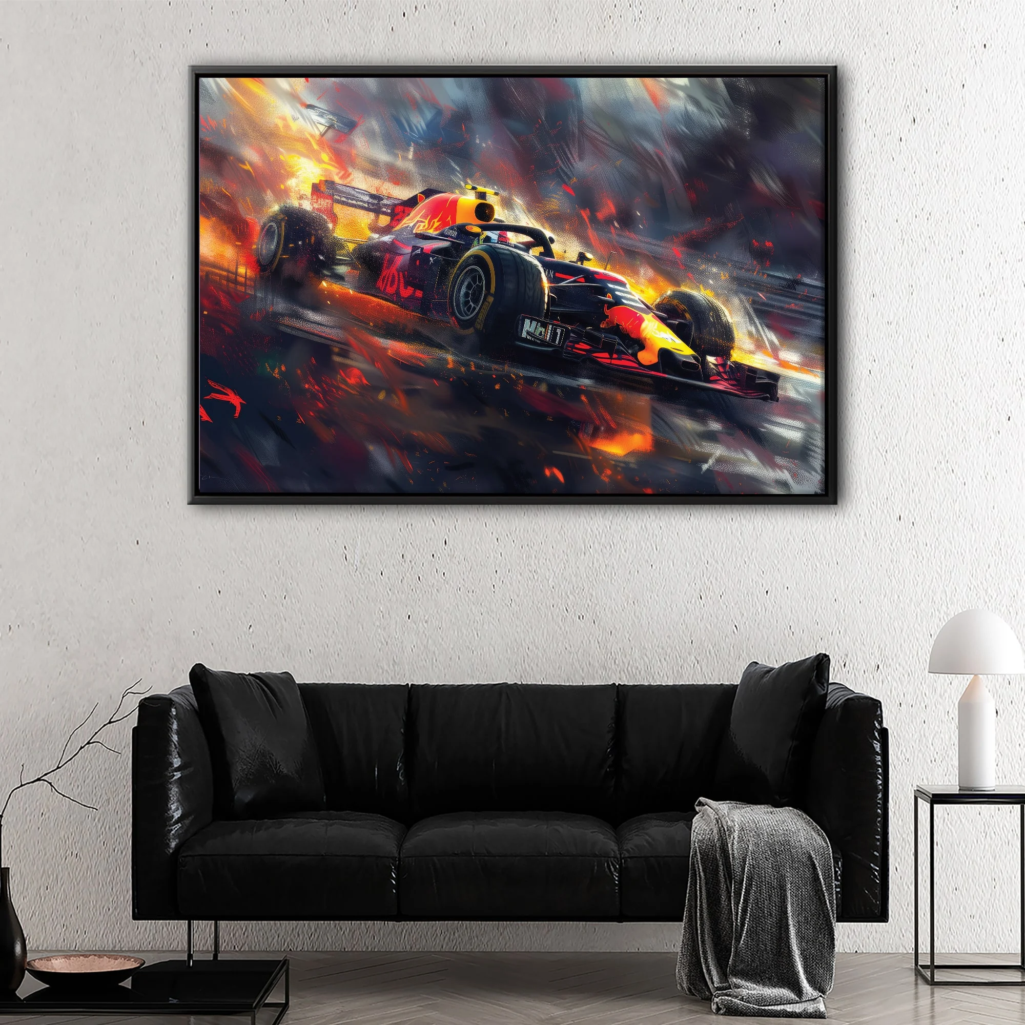 Red Bull Racing F1 canvas art