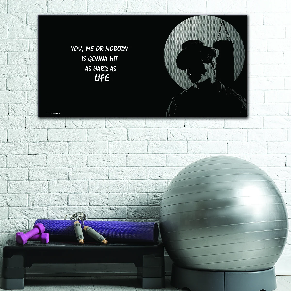 Rocky Boxing canvas art