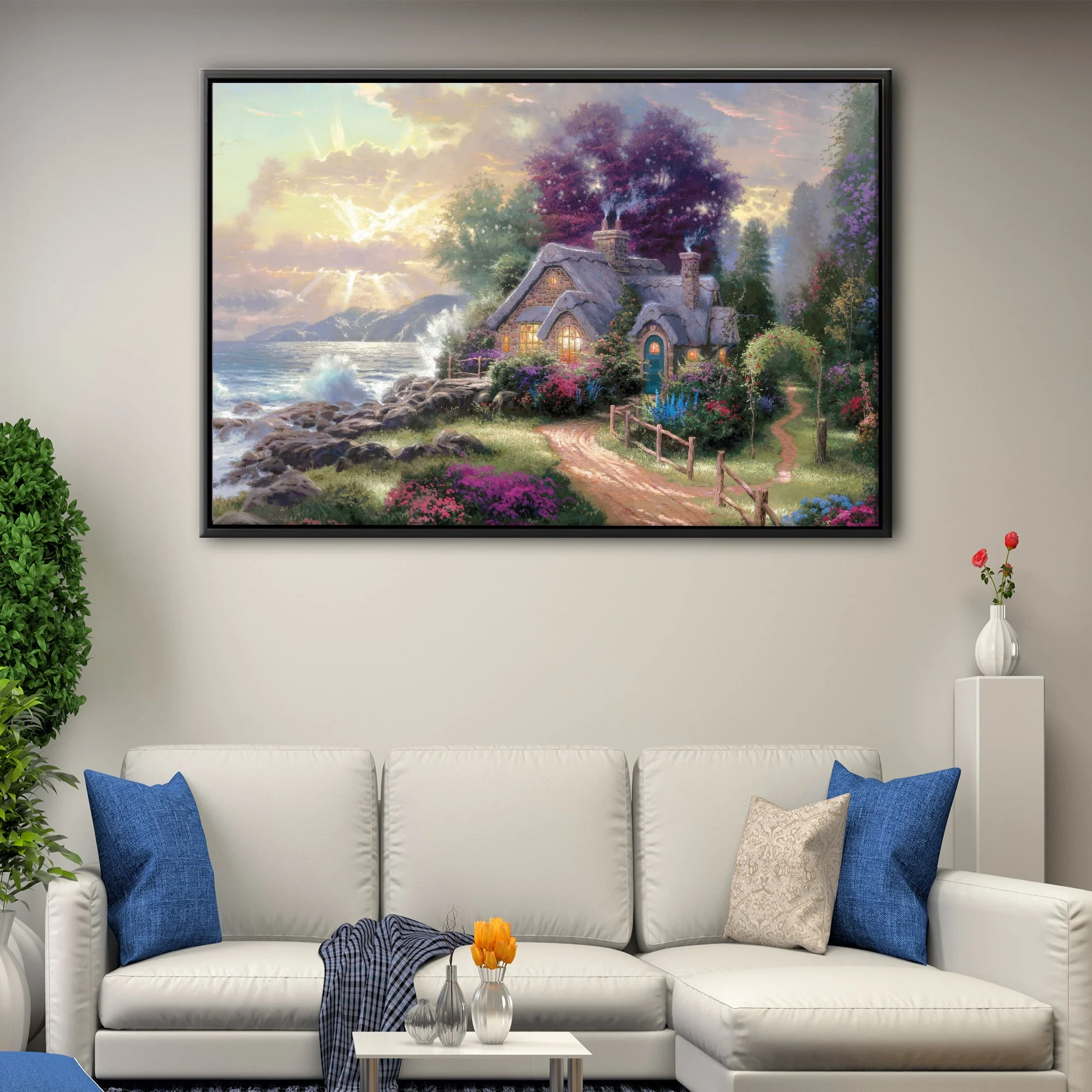 Seaside Hideaway canvas art