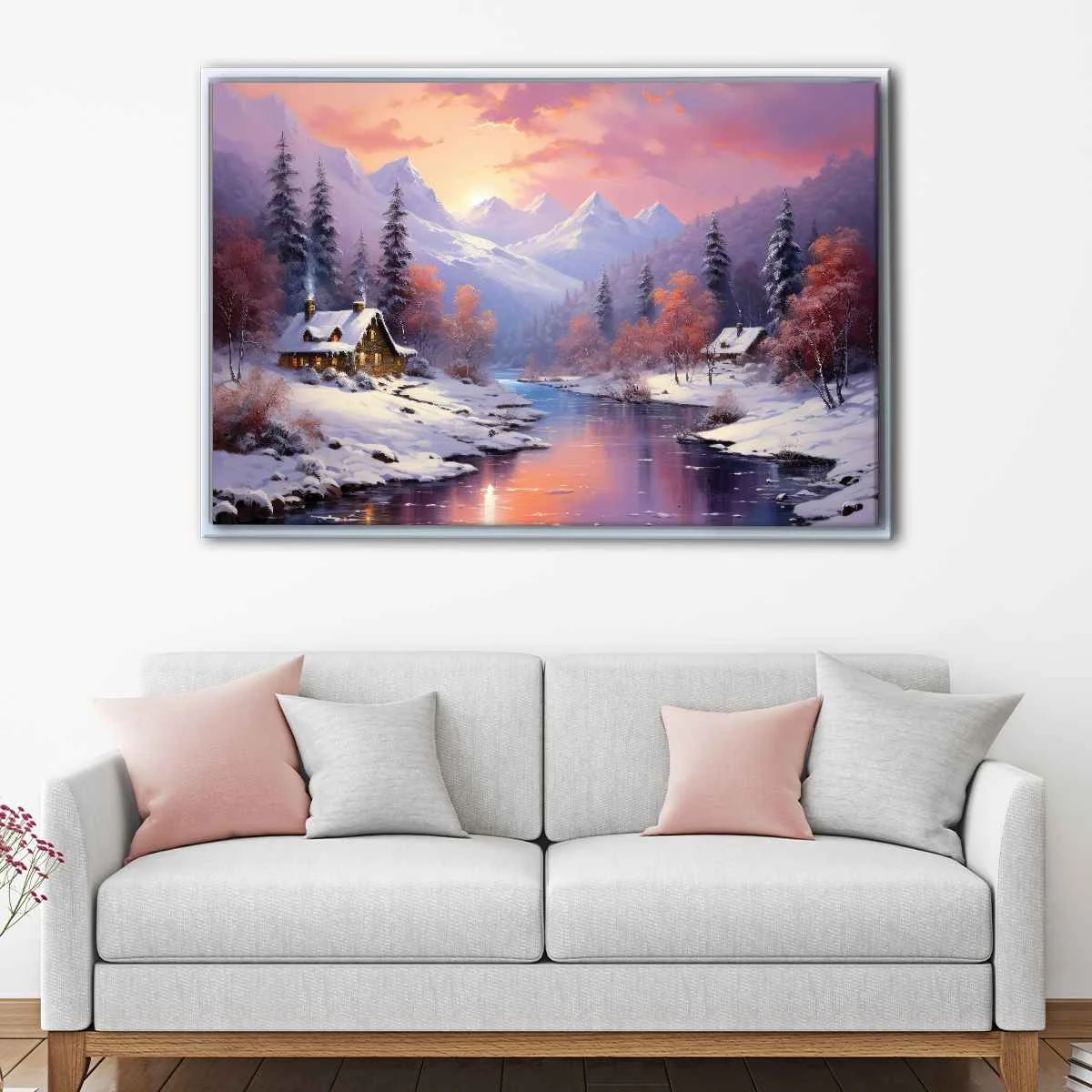 Snowy Winter canvas art
