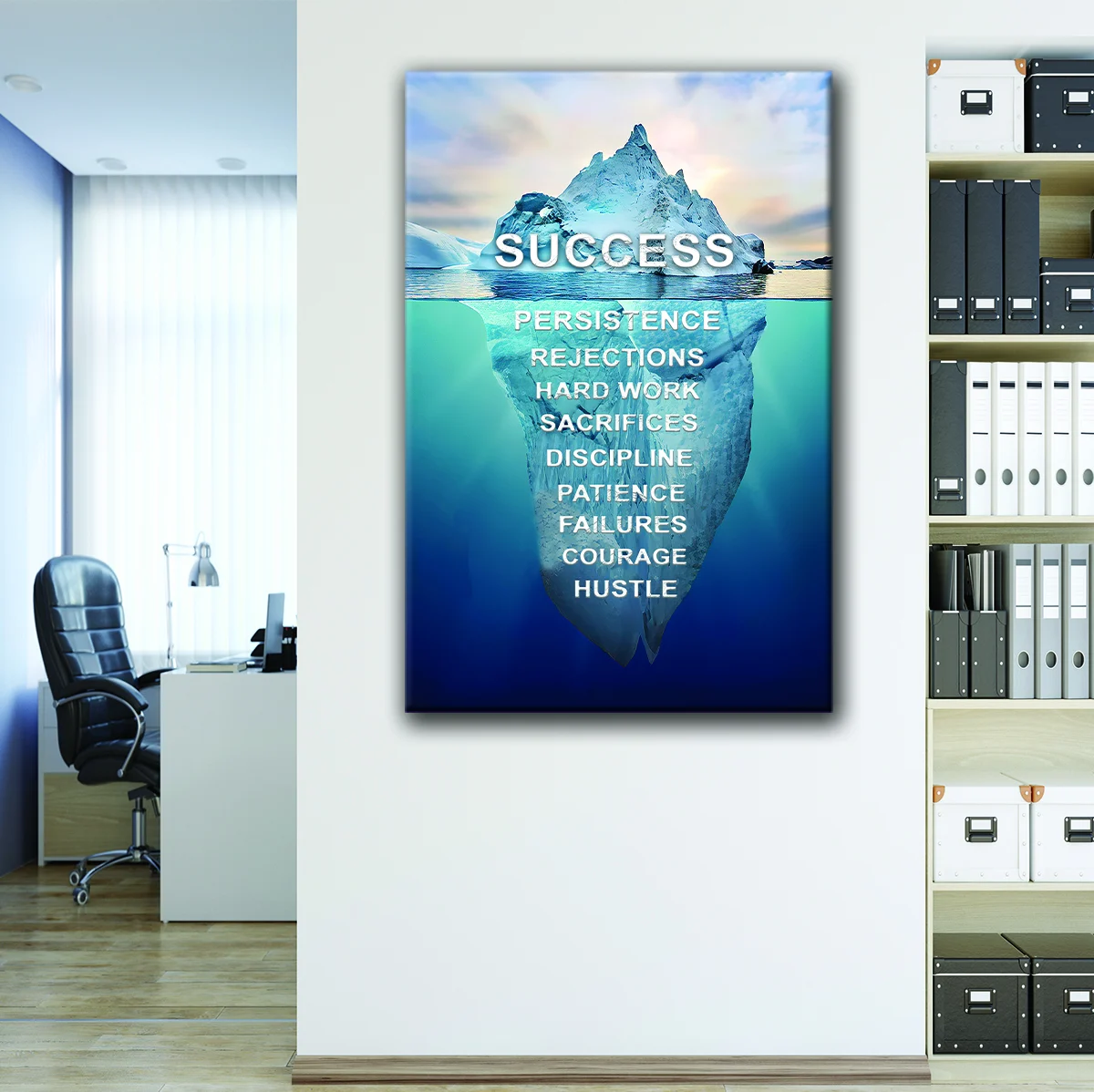 Success Iceberg canvas art