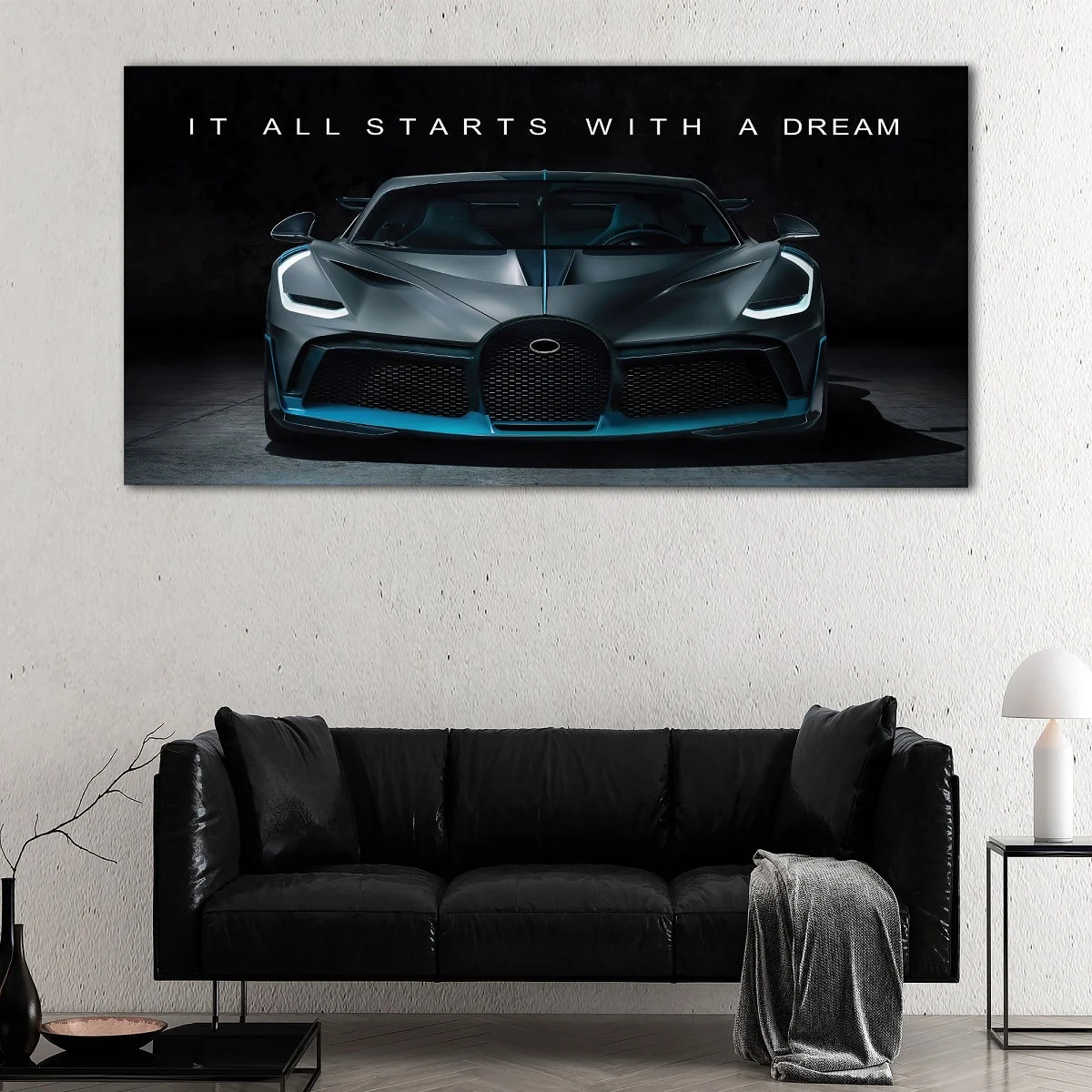 Supercar Quote canvas art
