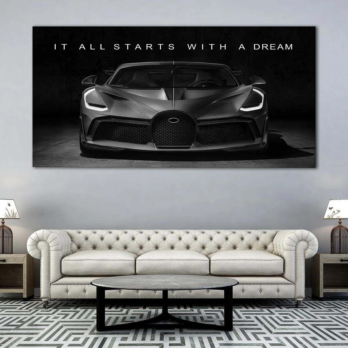 Dream Supercar canvas art