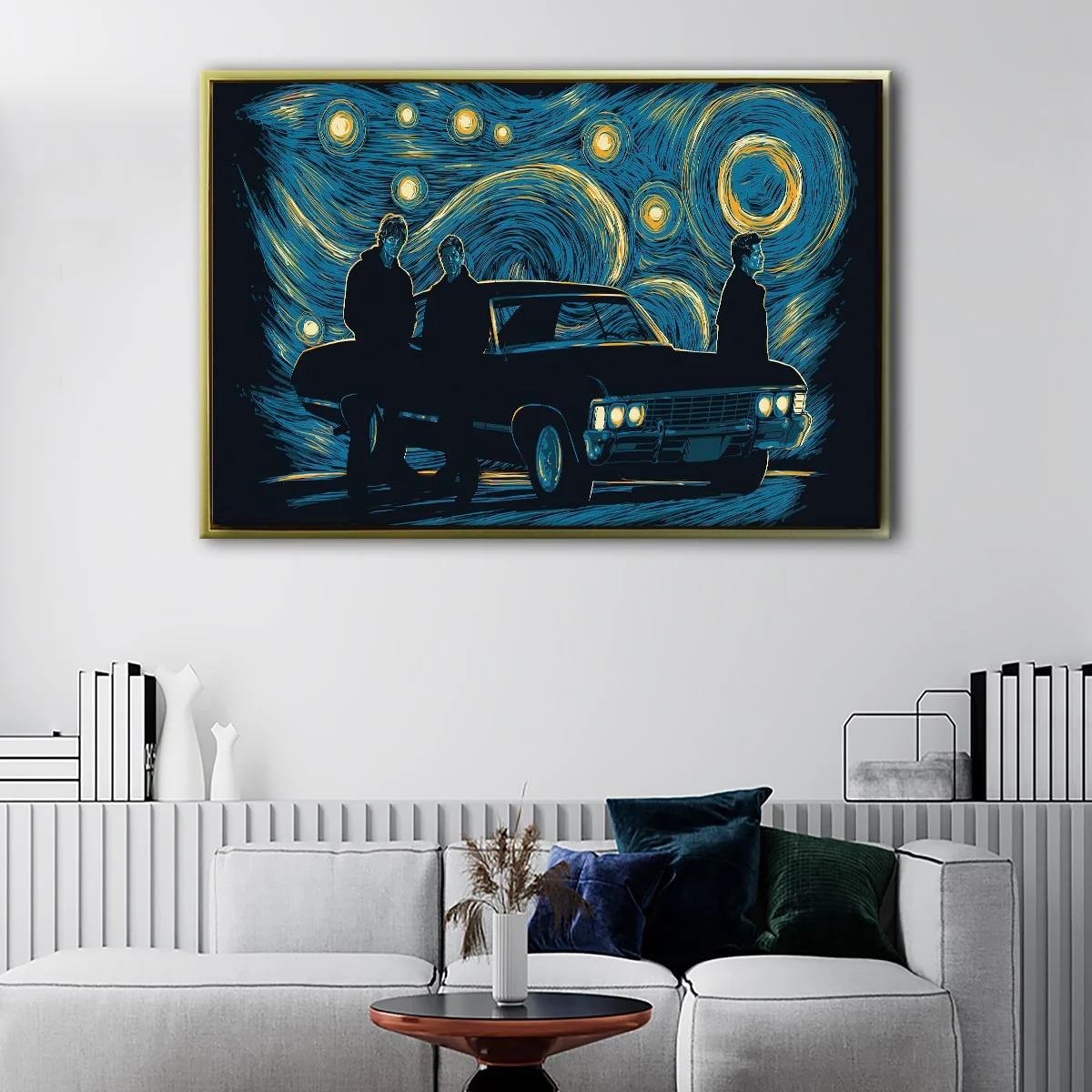 Supernatural canvas art