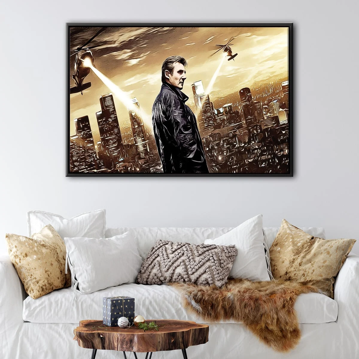 Taken canvas art