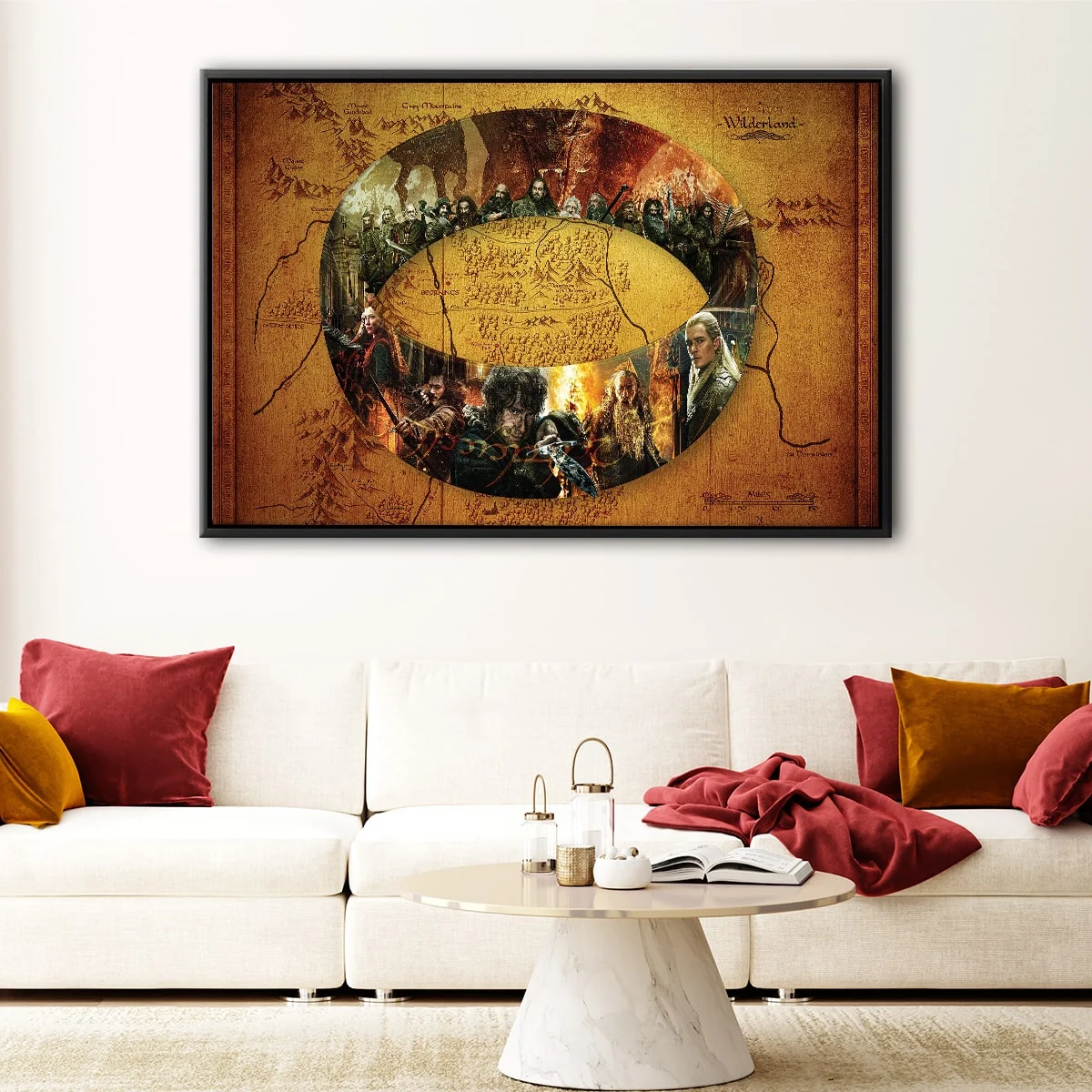 The Hobbit canvas art