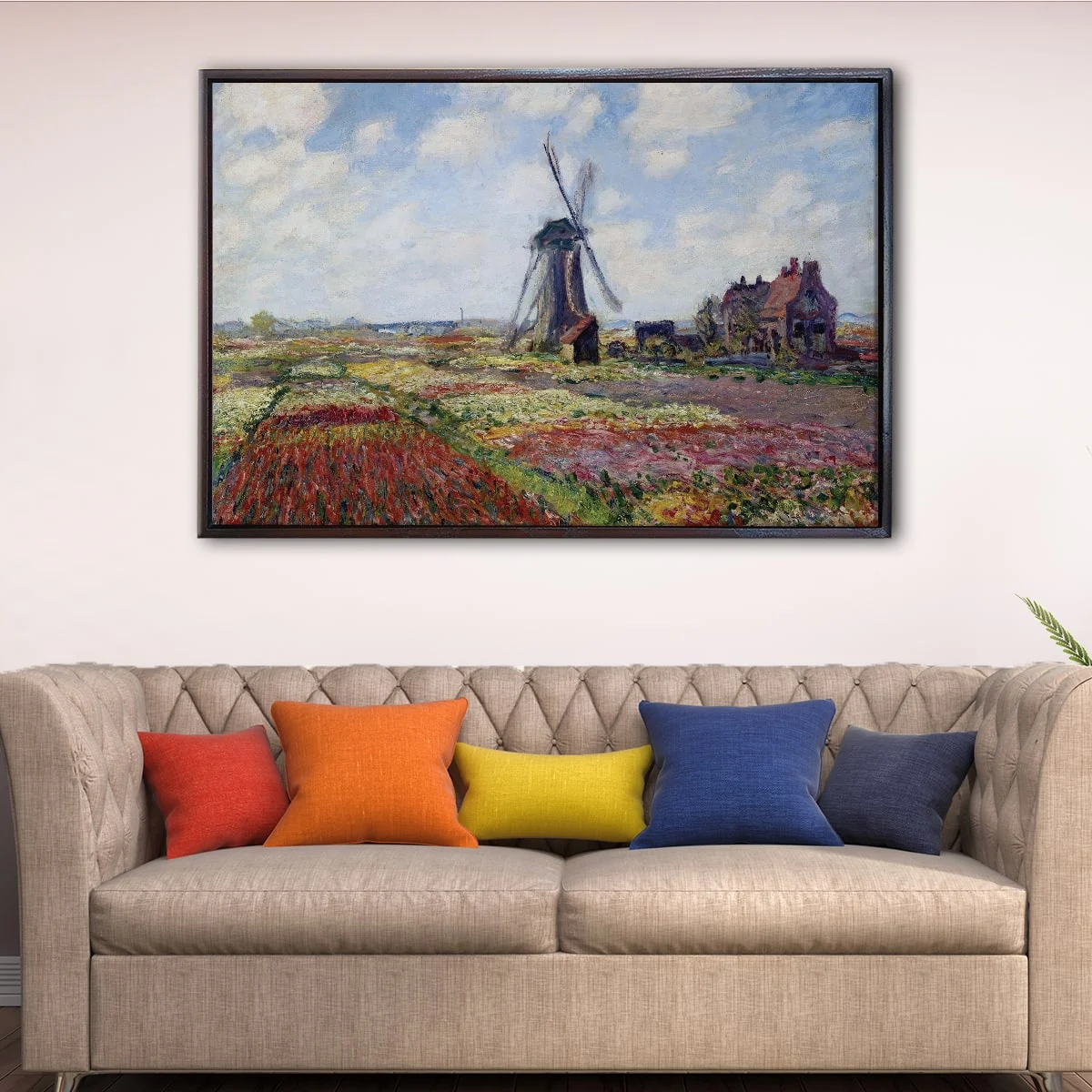 Tulip Fields canvas art