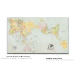 AuthaGraph Push Pin World Map - Classic Edition - Image 7