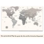 Farmhouse Push Pin World Map - Image 11