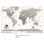 Farmhouse Push Pin World Map - Image 7
