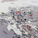 Farmhouse Push Pin World Map - Image 8