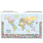 Push Pin World Map With Flags - Image 8