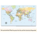 standard canvas wrap world map