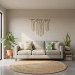 Macramé Wall Hanging (Boho Wall Décor) - Image 5