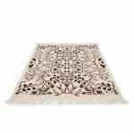 White Sheep Wool Bedside Carpet - Image 2