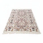 White Sheep Wool Bedside Carpet - Image 2