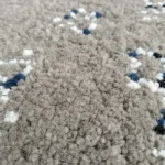 Gray Camel Wool Bedside Carpet - Image 4