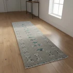 Gray Camel Wool Runner Carpet - Image 3