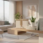 Salba Koffa with Scaly Fabric Finish - Image 7