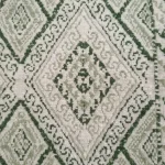 Green Sheep Wool Bedside Carpet - Image 4