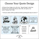 atlas wordl map personalization