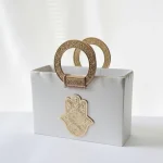 Salba Koffa with Hayek, Wood & Bronze - Image 2