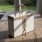 Salba Koffa with Scaly Fabric Finish - Image 3