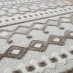 Decorative Berber Pattern Rug – Lightweight Cotton & Polyester (110x80 cm) - Image 5