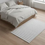 Modern Berber Shape Rug – Soft Cotton Mix (110x80 cm)